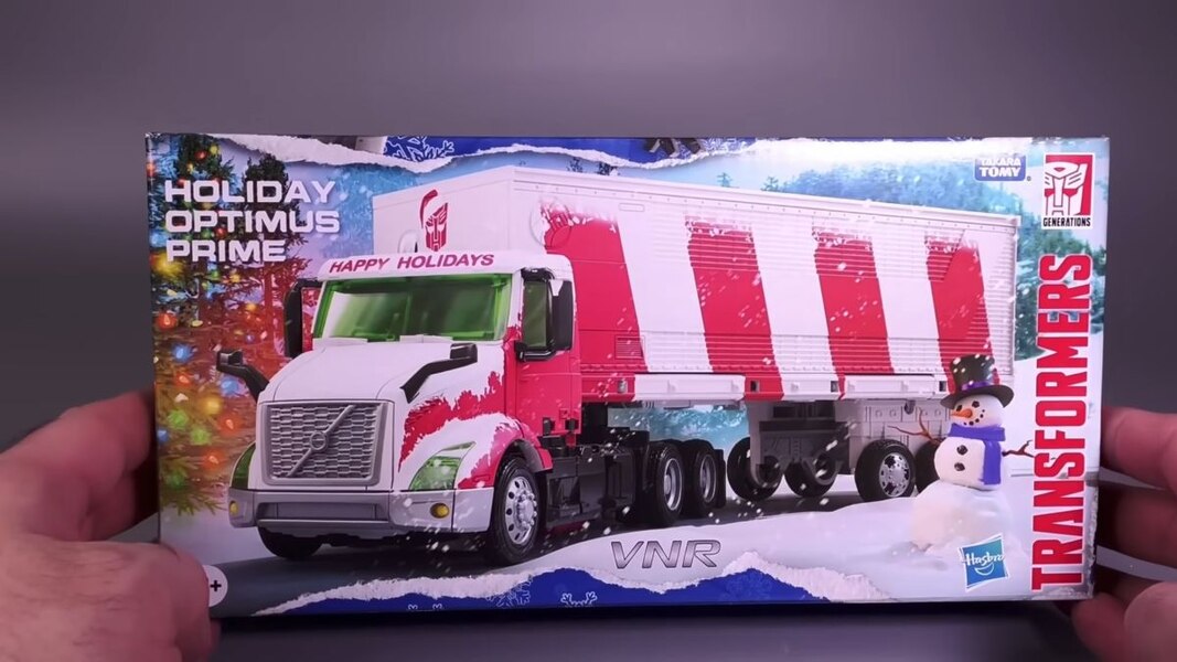 In Hand Image Of Transformers Generations Holiday Optimus Prime Toy  (1 of 33)